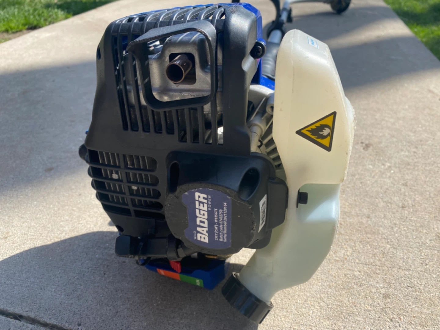 WILD BADGER POWER 25cc Weed Wacker Gas Powered - photo 3