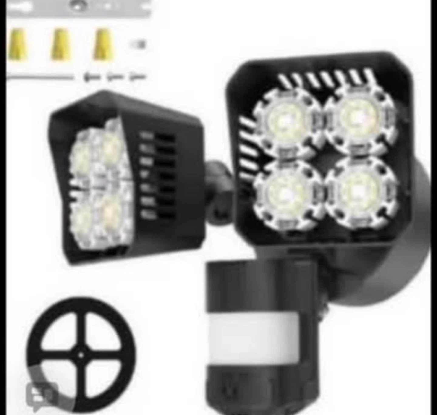 Motion Activated Outdoor LED Security Light