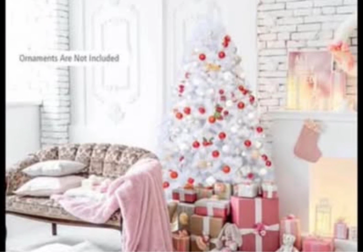 6ft White Christmas Tree