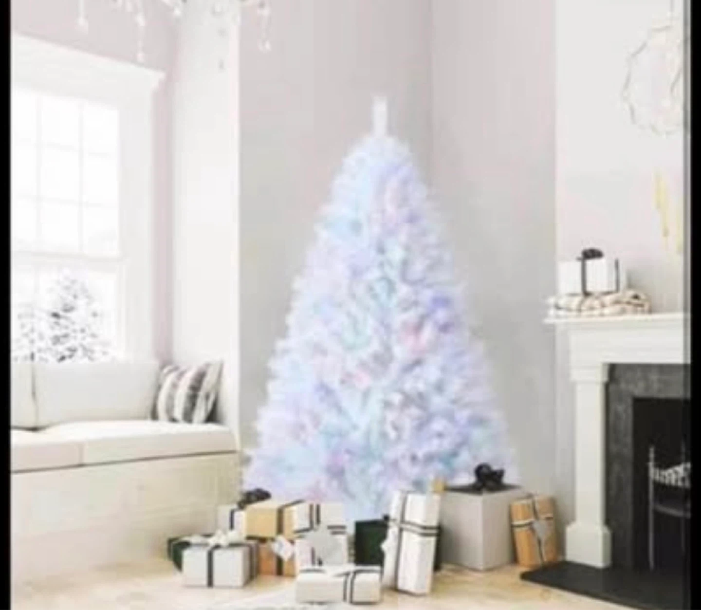 6ft White Christmas Tree - photo 5