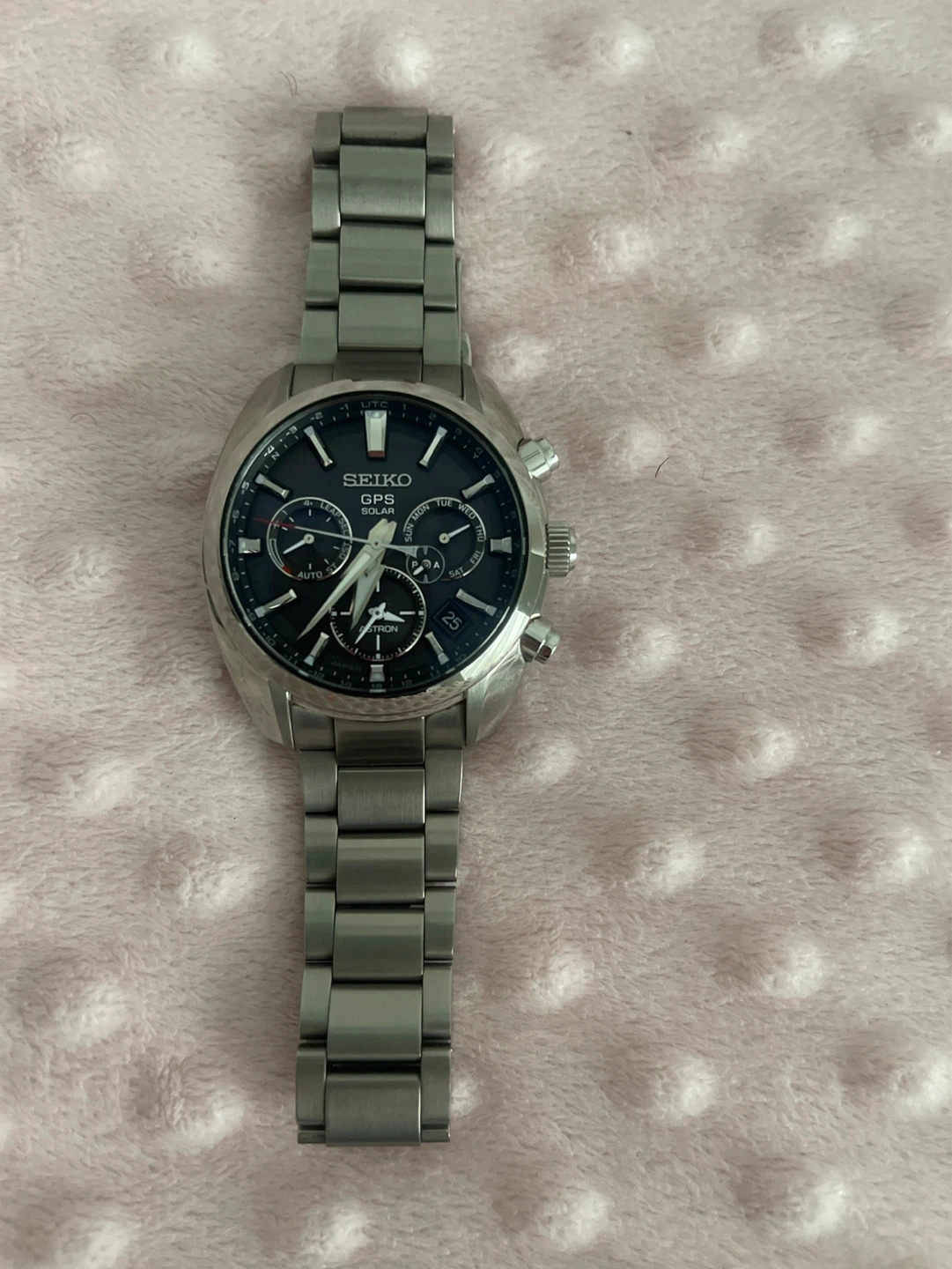 Seiko GPS Solar Chronograph Men's Watch - photo 5