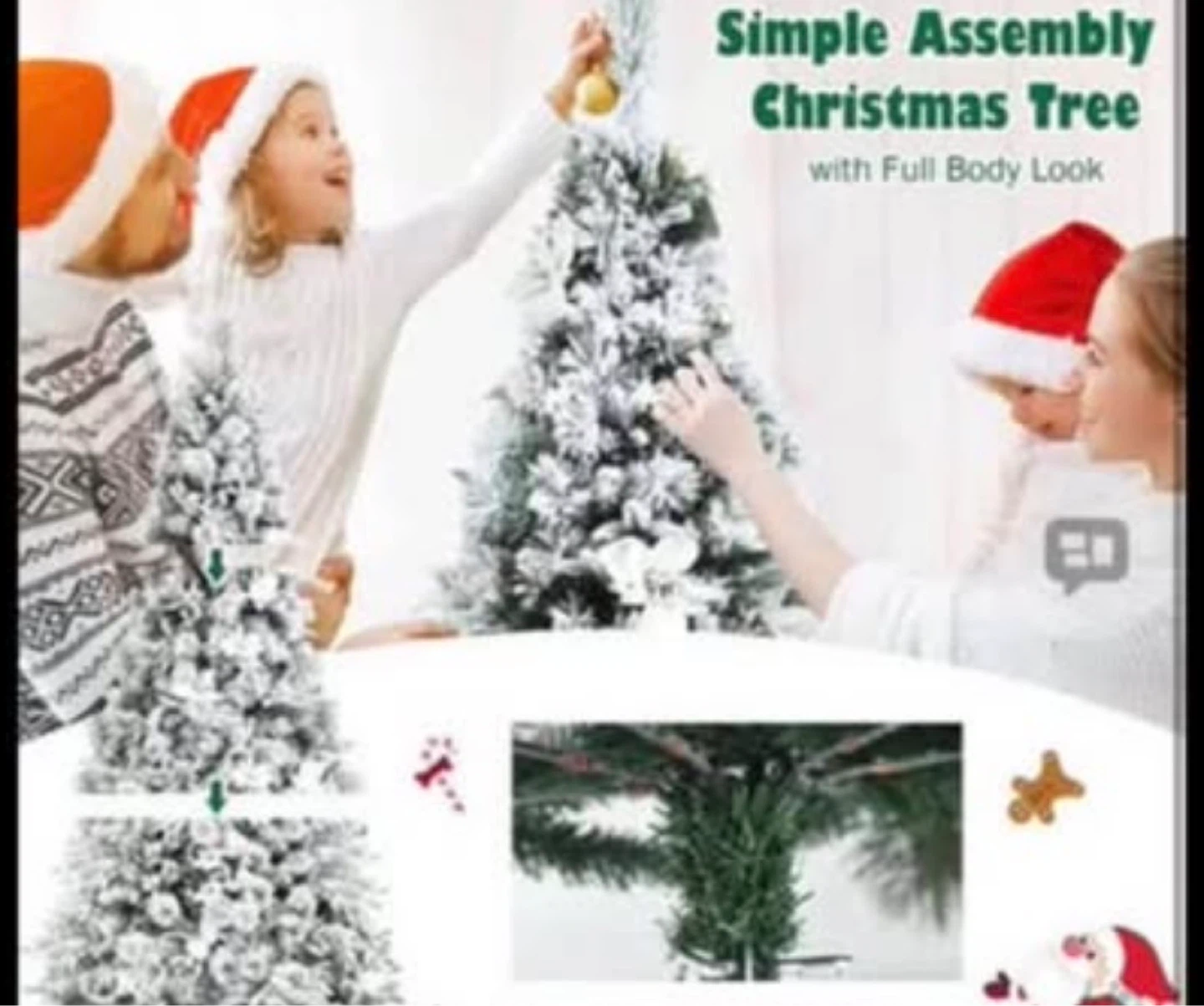 Christmas Tree with Sturdy Metal Base - photo 3