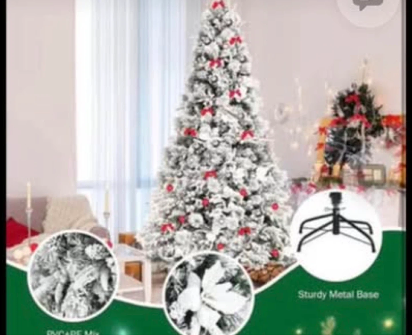 Christmas Tree with Sturdy Metal Base - photo 4