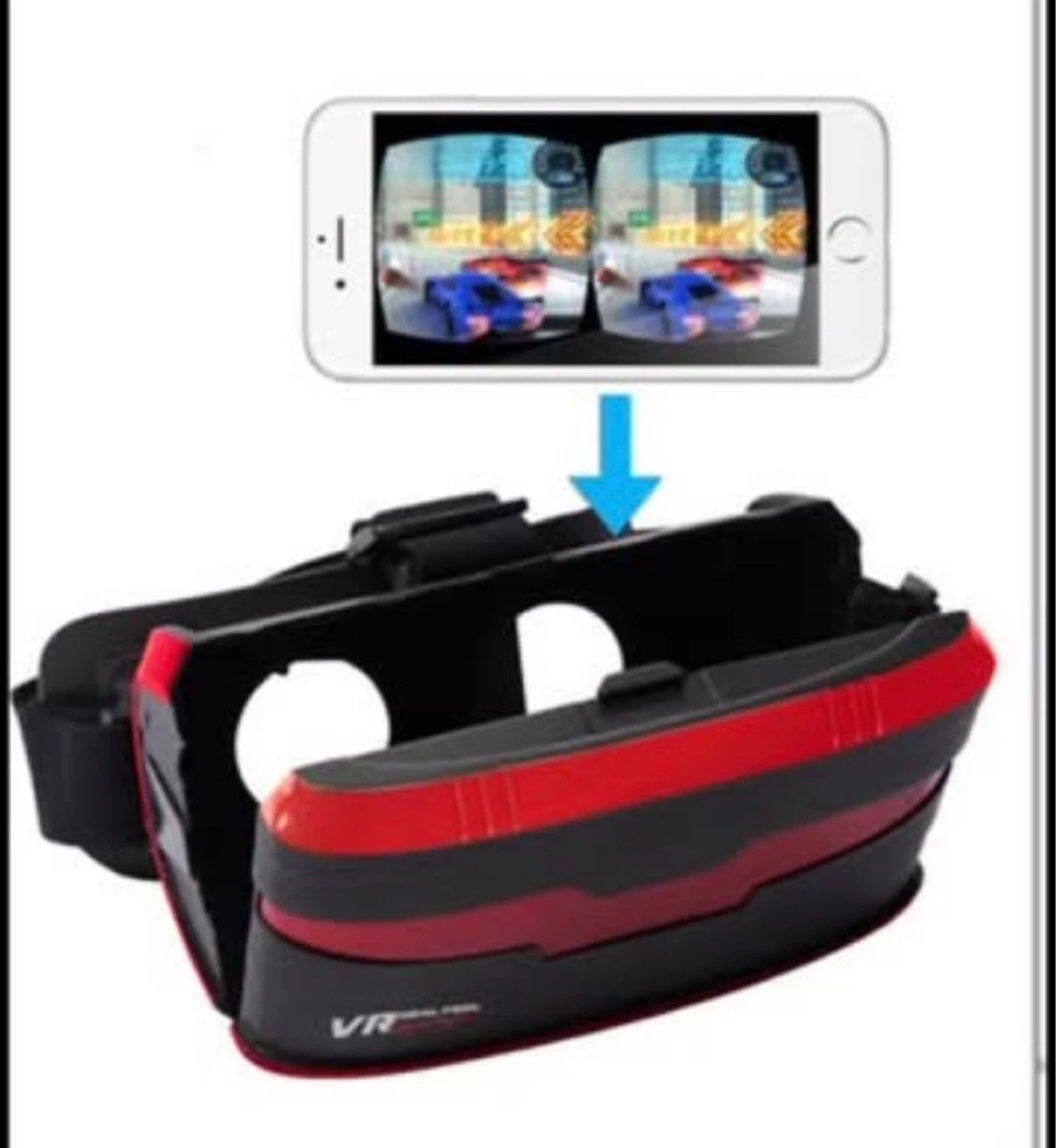 VR Real Feel Virtual Reality Gaming System with Steering Wheel
