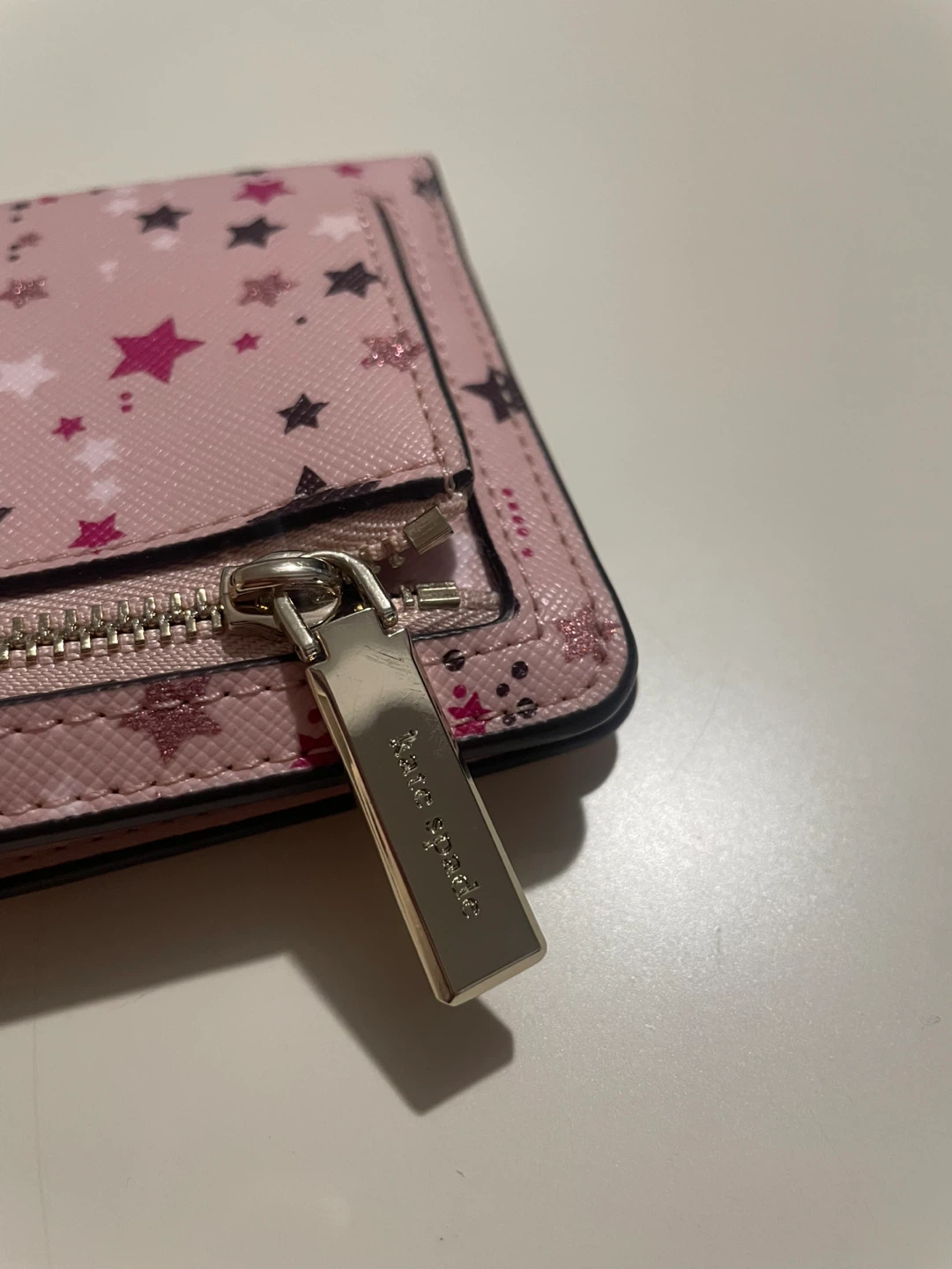 Kate Spade New York Pink Star Print Long Wallet - photo 4