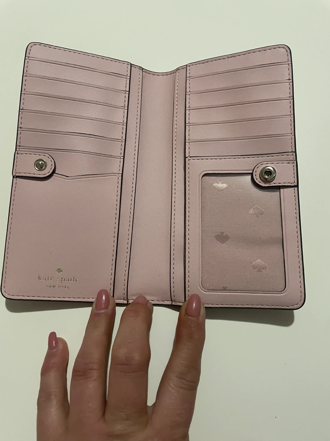 Kate Spade New York Pink Star Print Long Wallet - photo 5