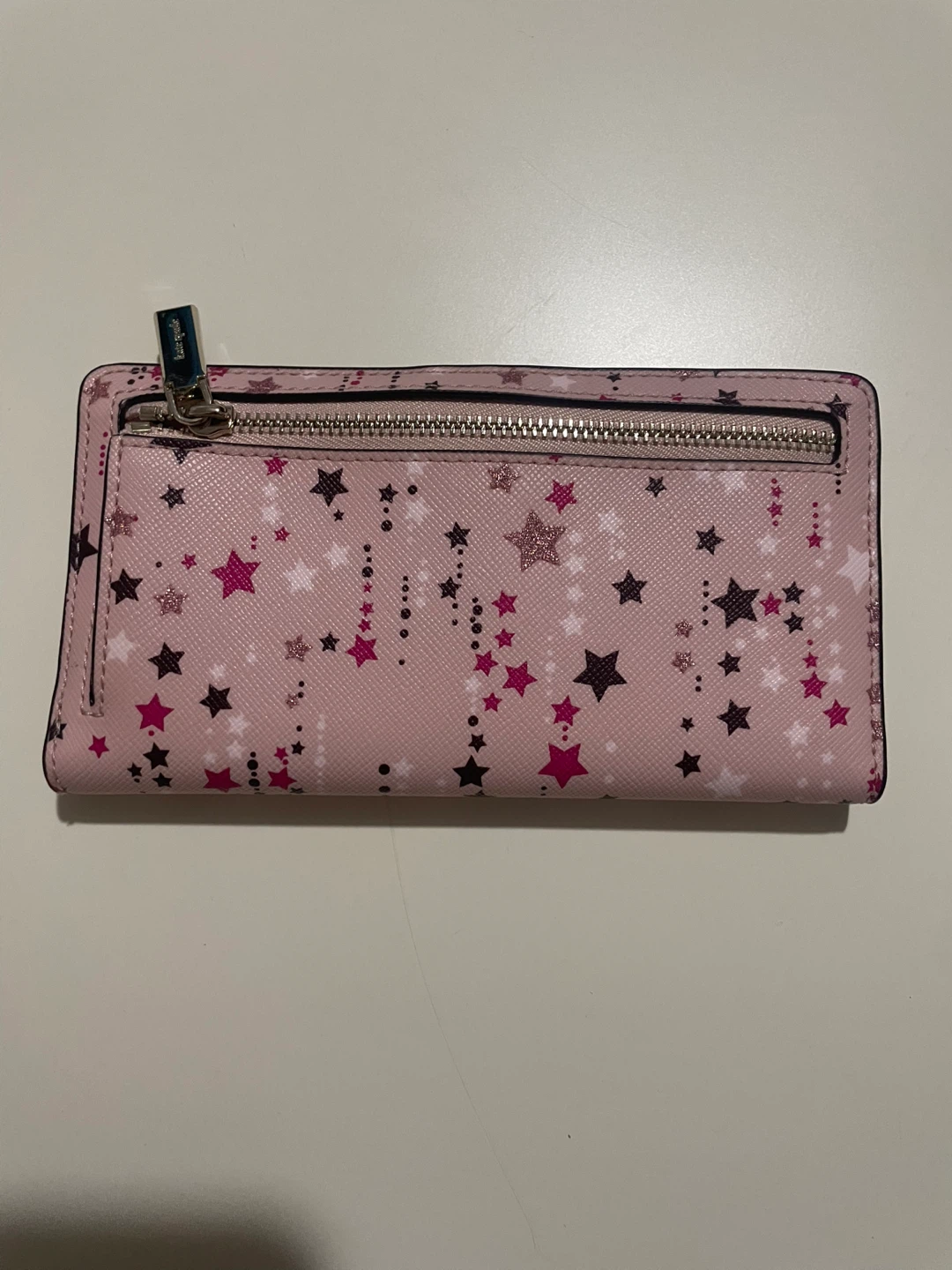 Kate Spade New York Pink Star Print Long Wallet - photo 3