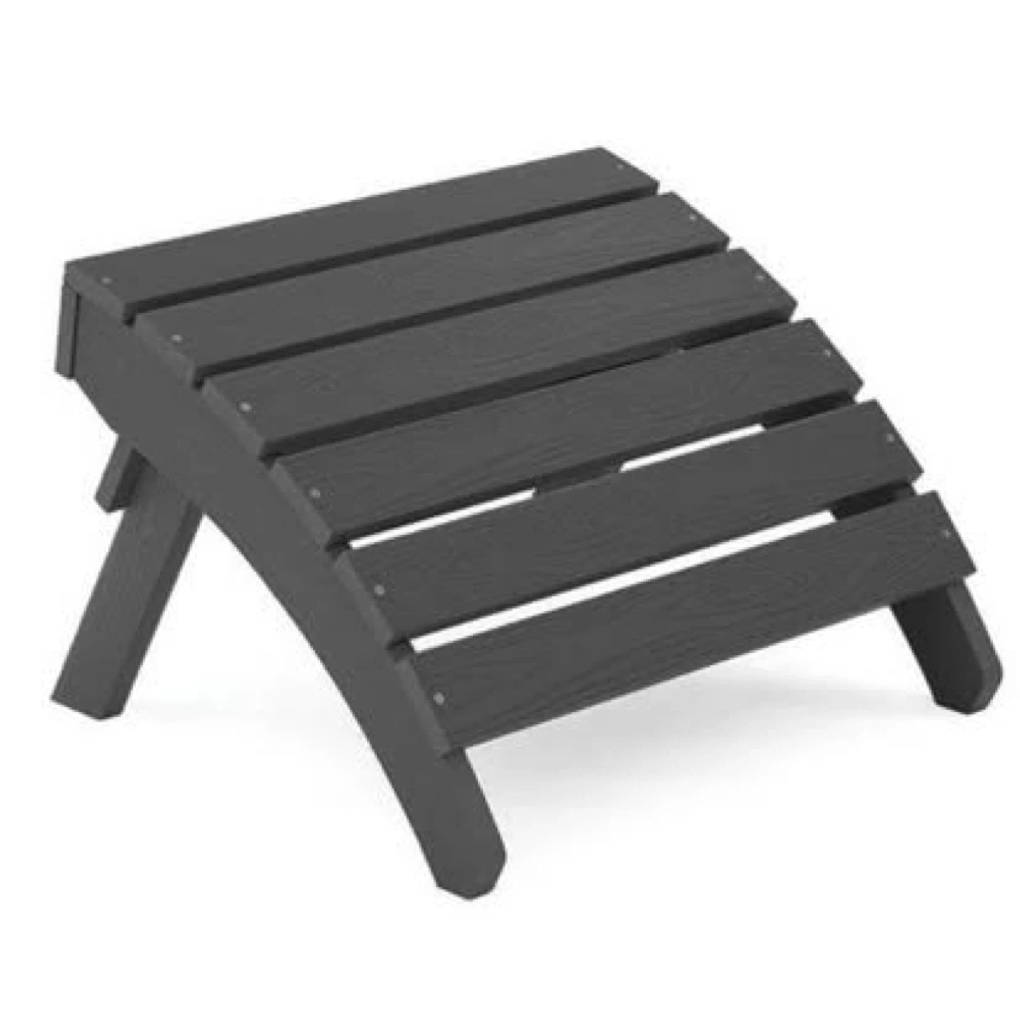 OWOW Adirondack Footrest - Dark Gray - photo 2