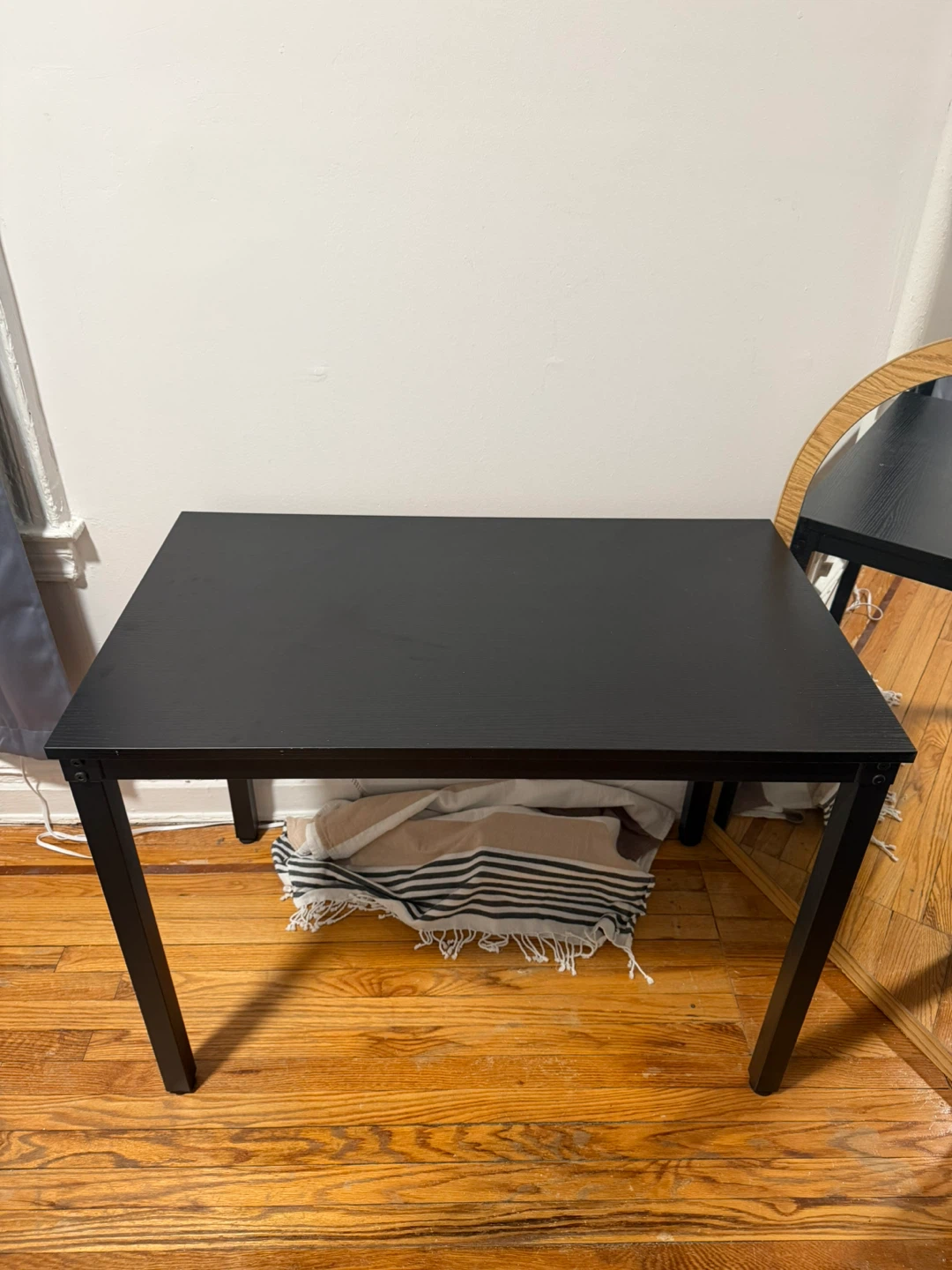 Black Small Desk - photo 2