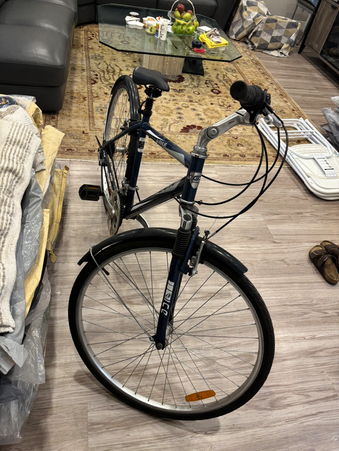Blue AVENEUE Hybrid Bike - photo 4