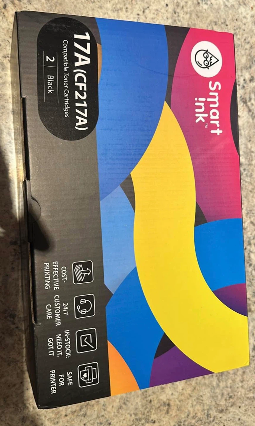 Smart Ink 17A (CF217A) Compatible Toner Cartridges - 2 Black - photo 2