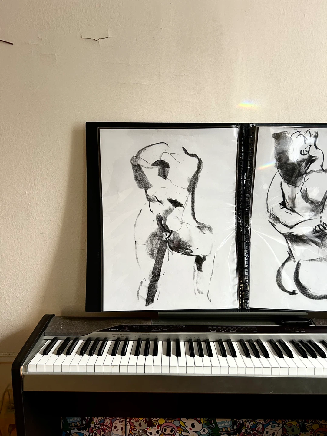 Female Figure Study - Original Charcoal Drawing - 18x24 🌱 - photo 3