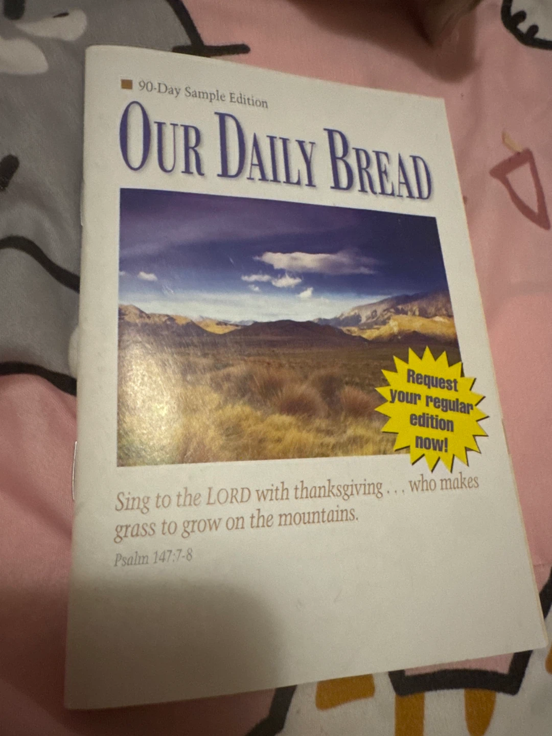 Our Daily Bread 90-Day Sample Edition Devotional 🌱