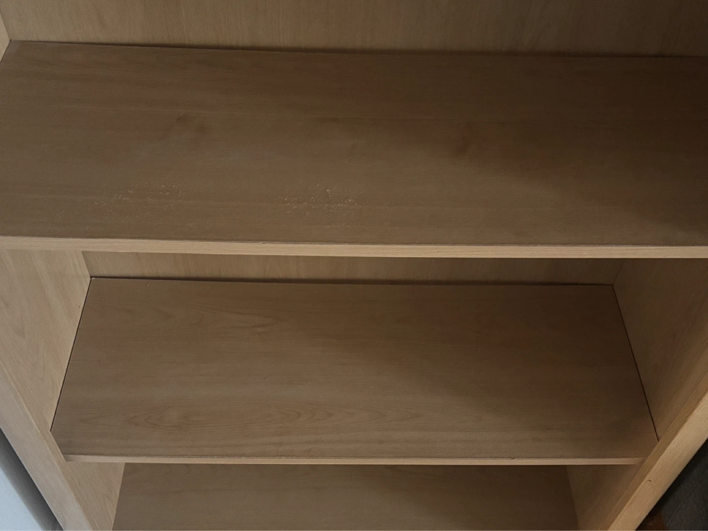 Light Wood 3-Shelf Bookcase - photo 3