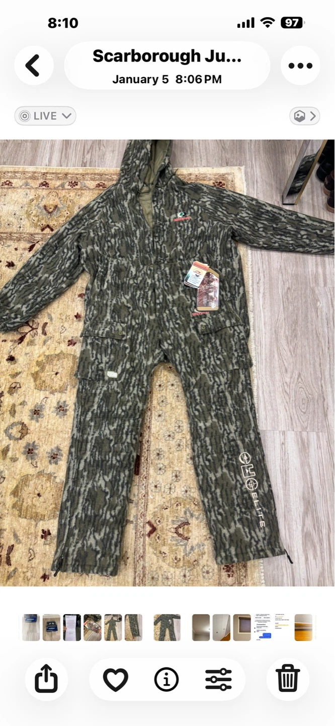 Mossy Oak Elite Thermo-Wool Hunting Suit