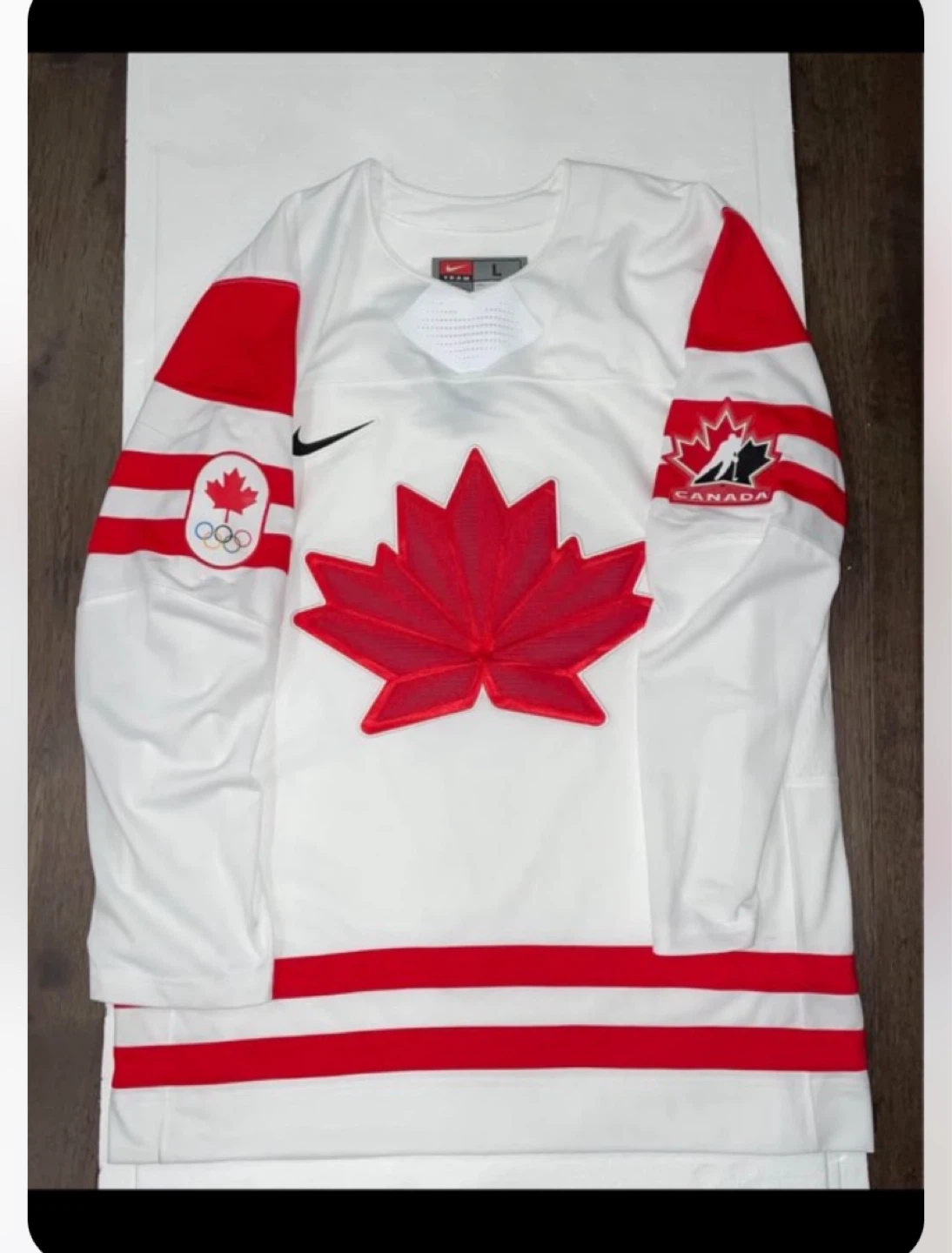 Nike Hockey Jersey - Canada - Size L