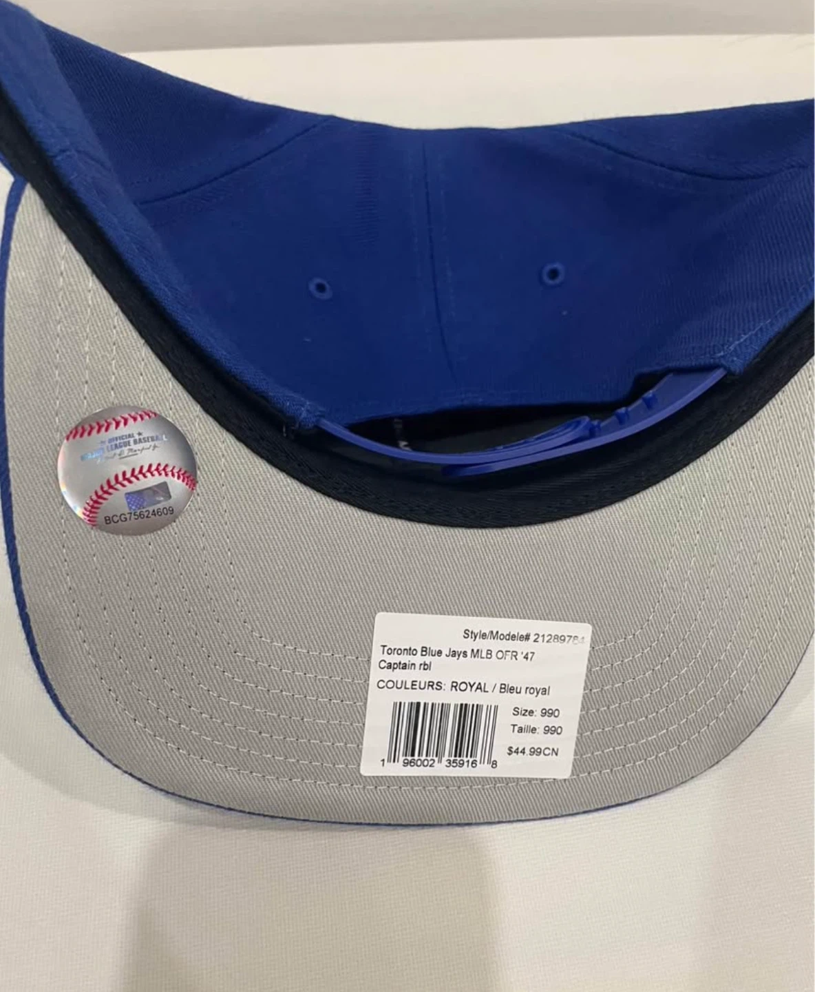 47 Brand Toronto Blue Jays Captain Snapback Hat - photo 4