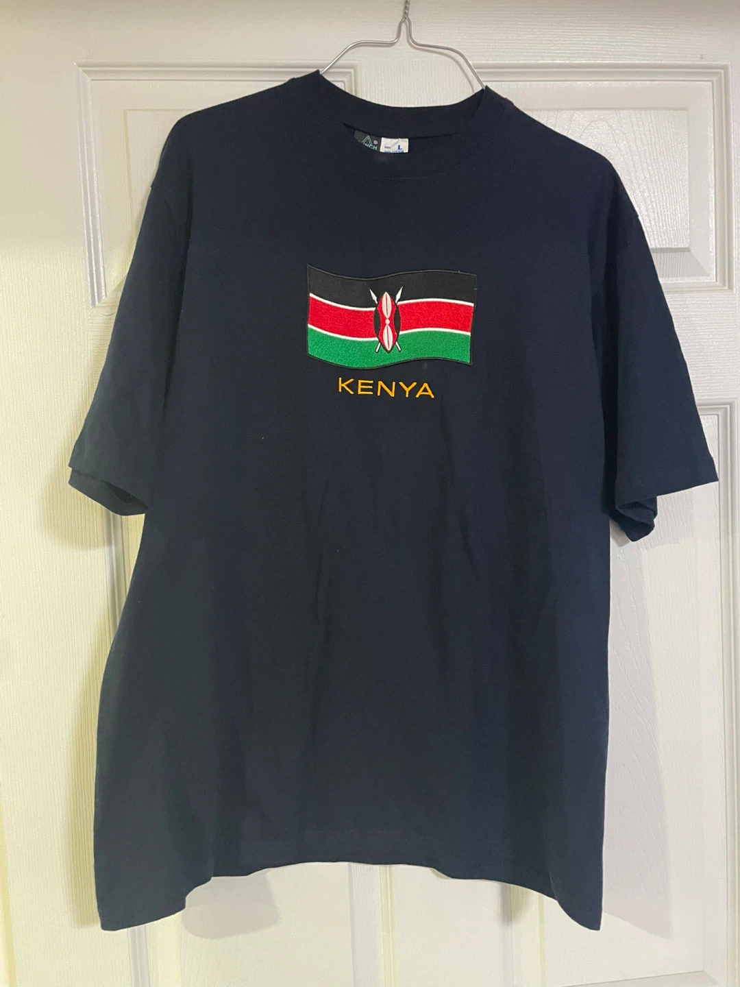 T-Shirt with Kenya Flag Design