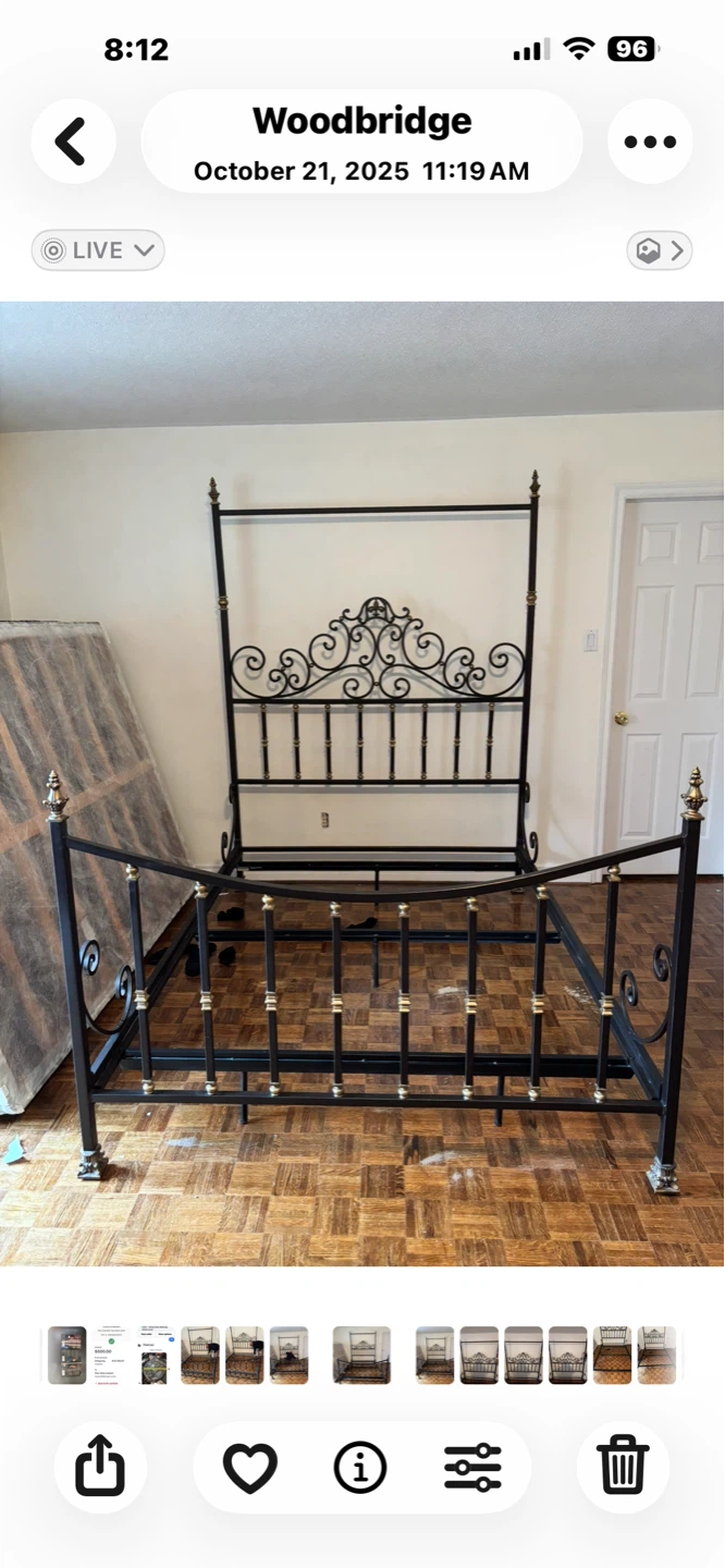 The Bombay Company Metal Bed Frame - photo 2
