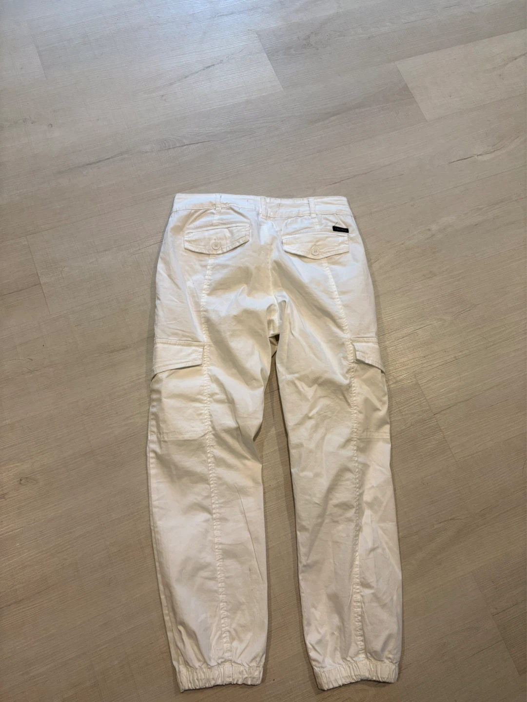 Sanctuary Standard Surplus White Cargo Pants - Size 27 - photo 3