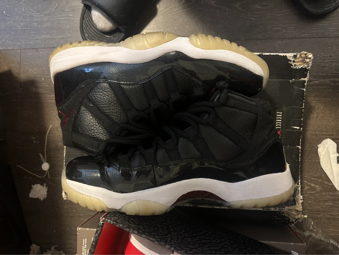 Air Jordan 11 Retro "Bred" Men's Basketball Shoes