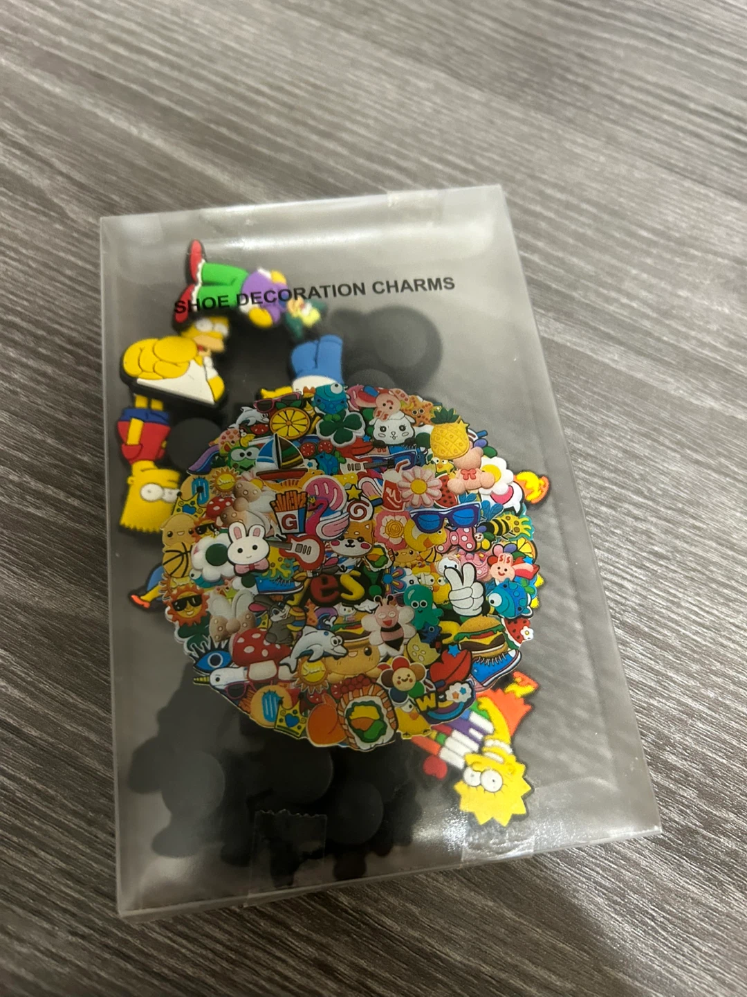 New-The Simpsons Shoe Decoration Charms Set