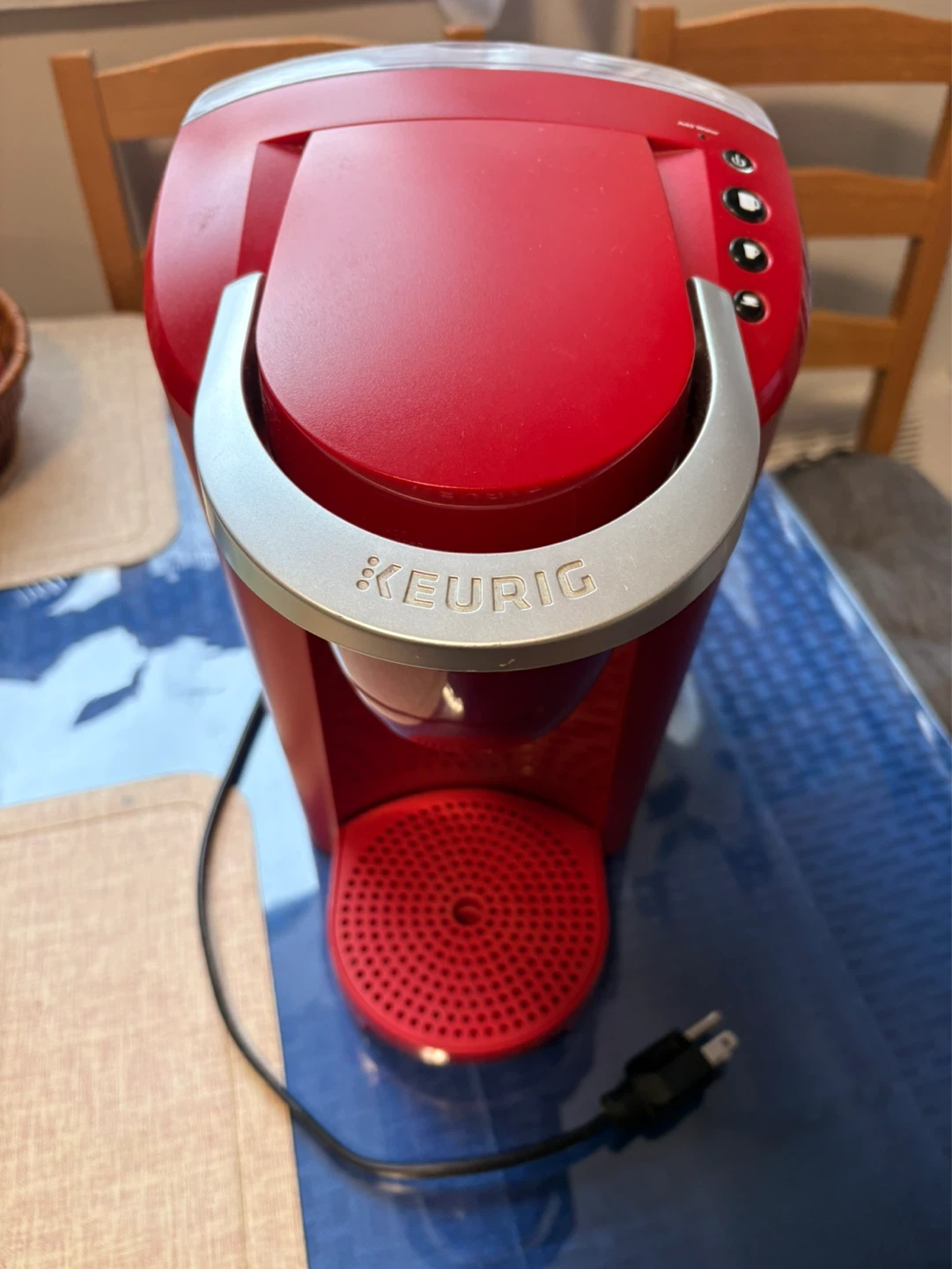 Red Keurig Coffee Maker