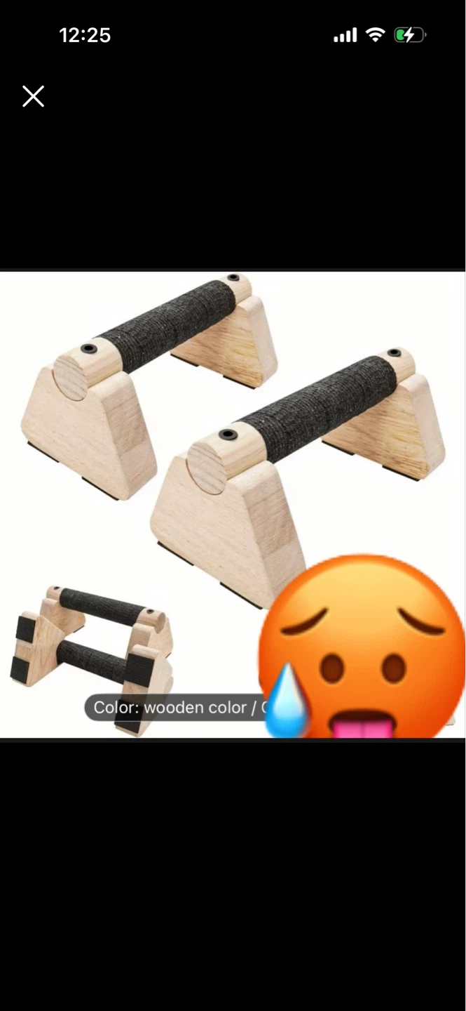 Wooden Parallettes - Calisthenics Bars & Training Gear - photo 2