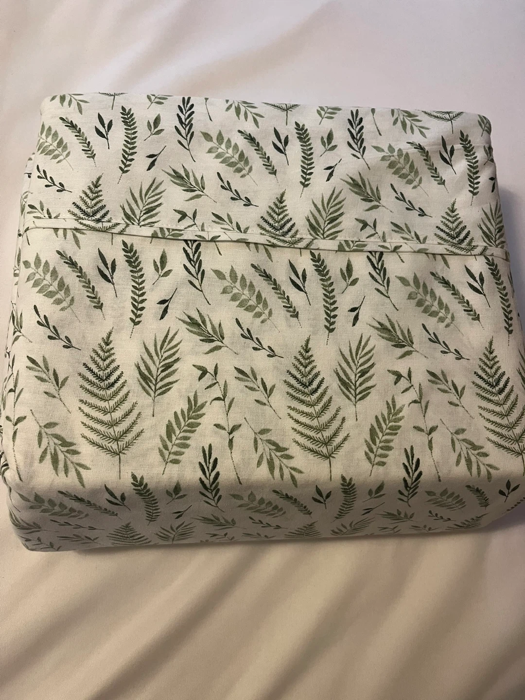🌱 Brand New 🌱 Leaf Pattern King Sheet Set - photo 5