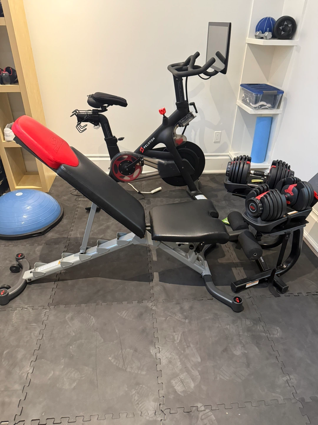 Bowflex SelectTech 552 Adjustable Dumbbells , and Workout Bench - photo 3