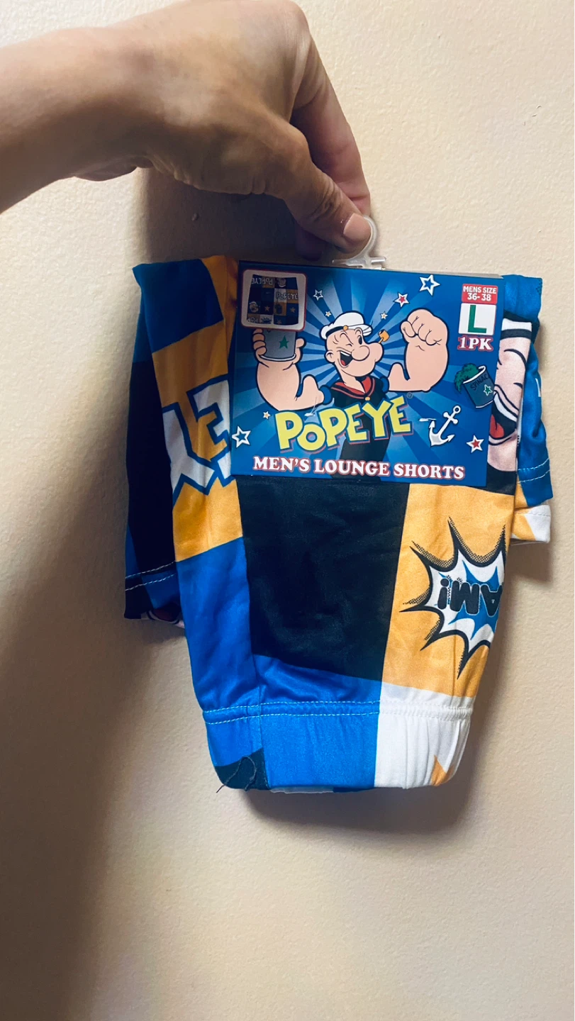 Mens Popeye lounge shorts size 36-38 - photo 3