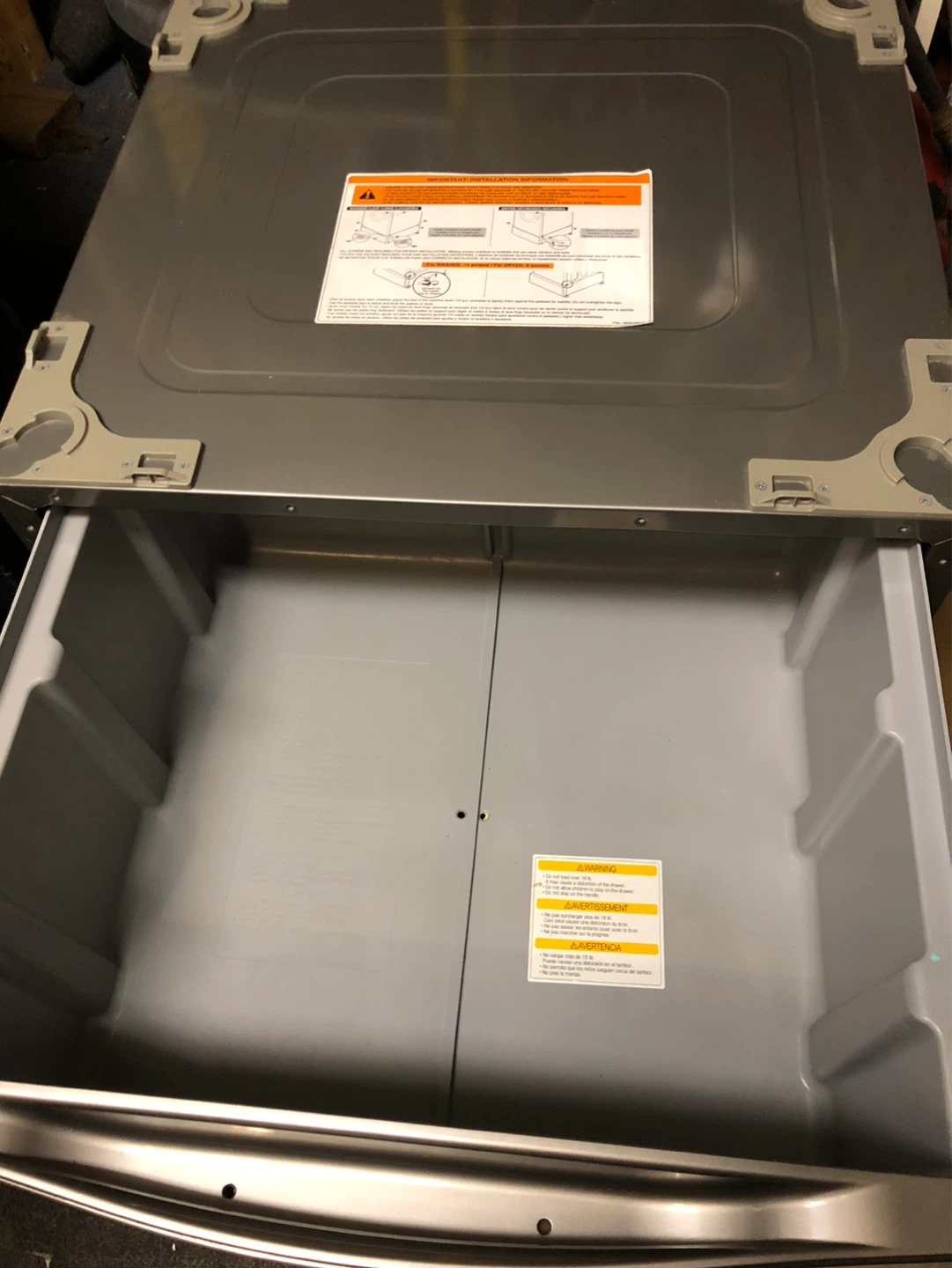 LG Pedestal for Washer drawer - photo 3