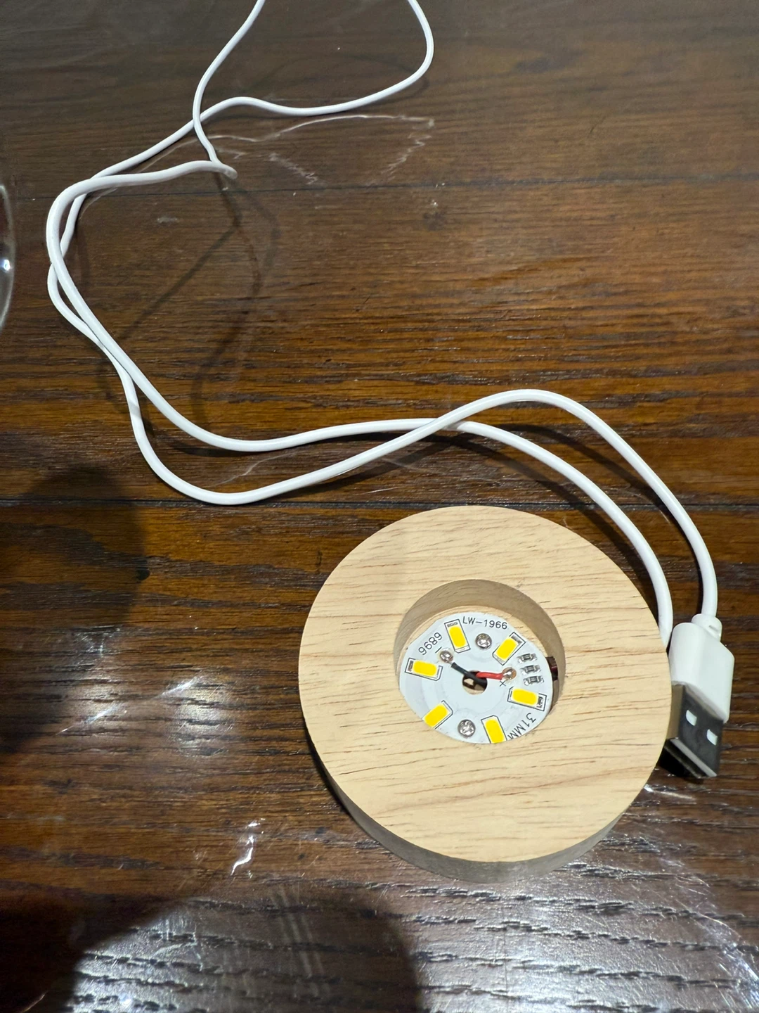 3D Floating Cloud Crystal Orb Light - photo 2