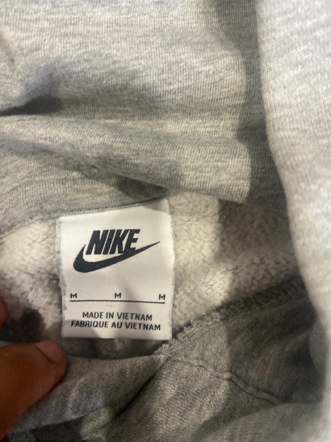 Nike Grey Hoodie Size M - photo 4