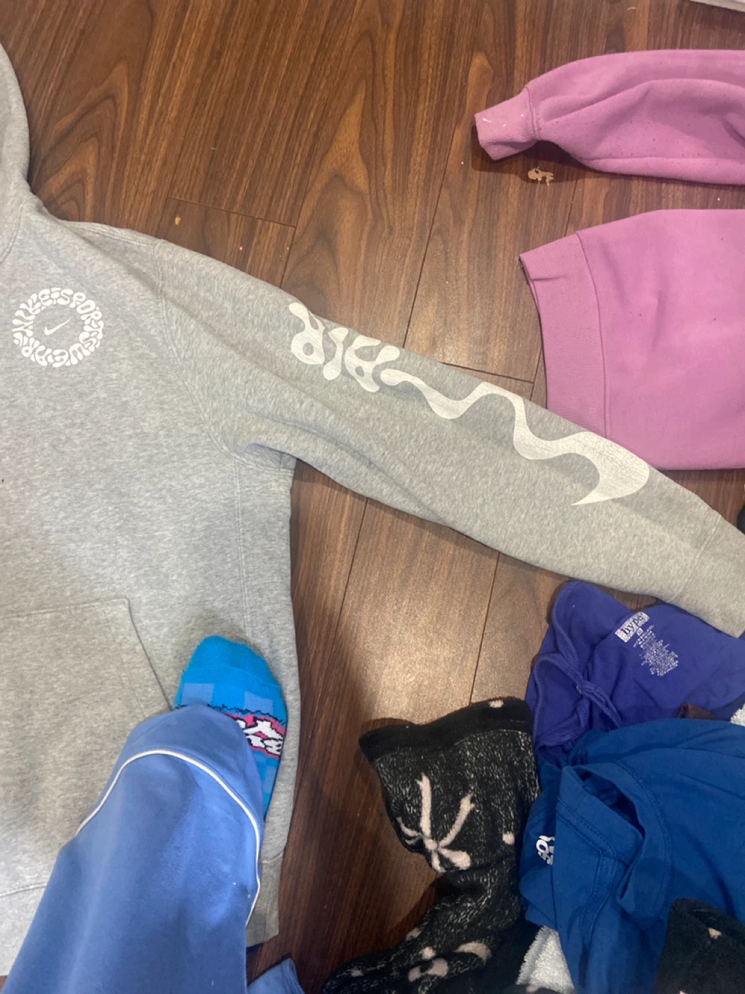Nike Grey Hoodie Size M - photo 3