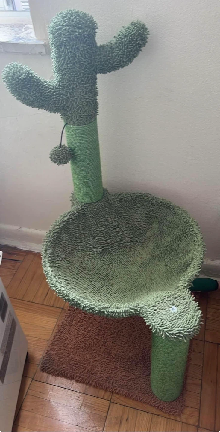 Cactus Cat Tree Condo with Scratching Post