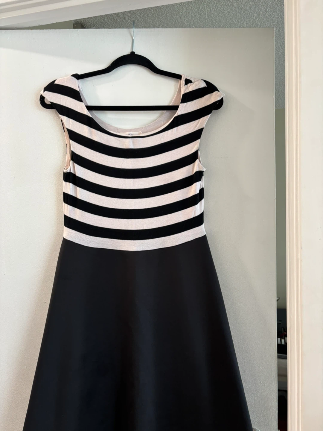 BAILEY44 Striped Black and White Dress - Size M - photo 2