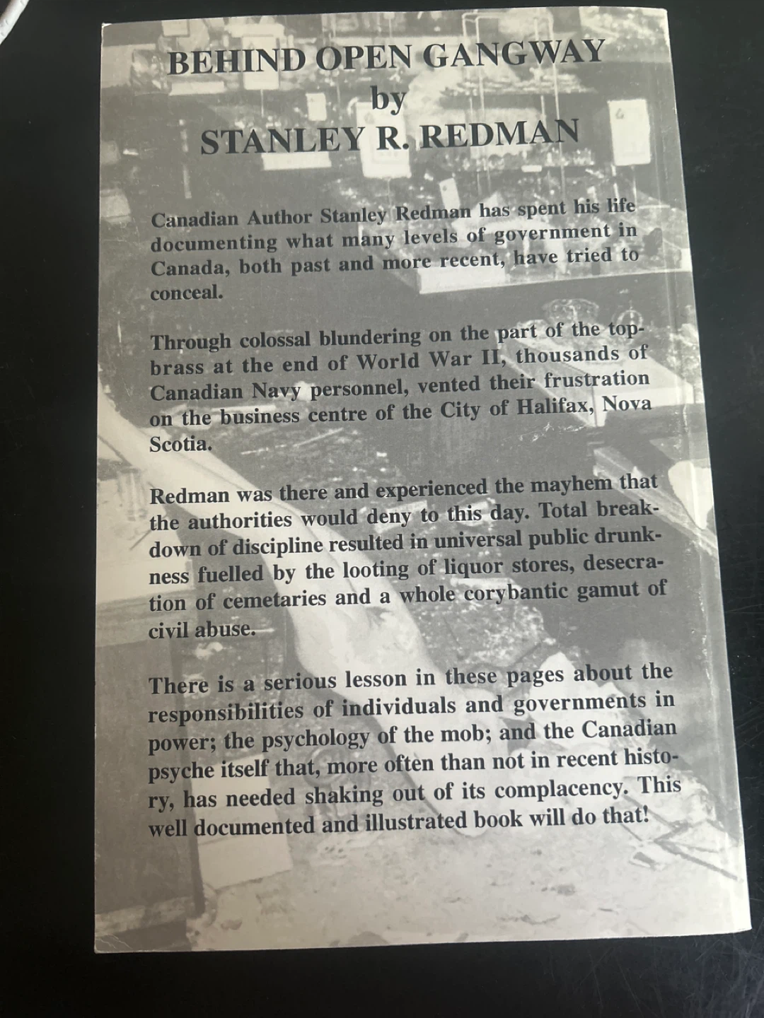 🌱Behind Open Gangway by Stanley R. Redman - Book - photo 2