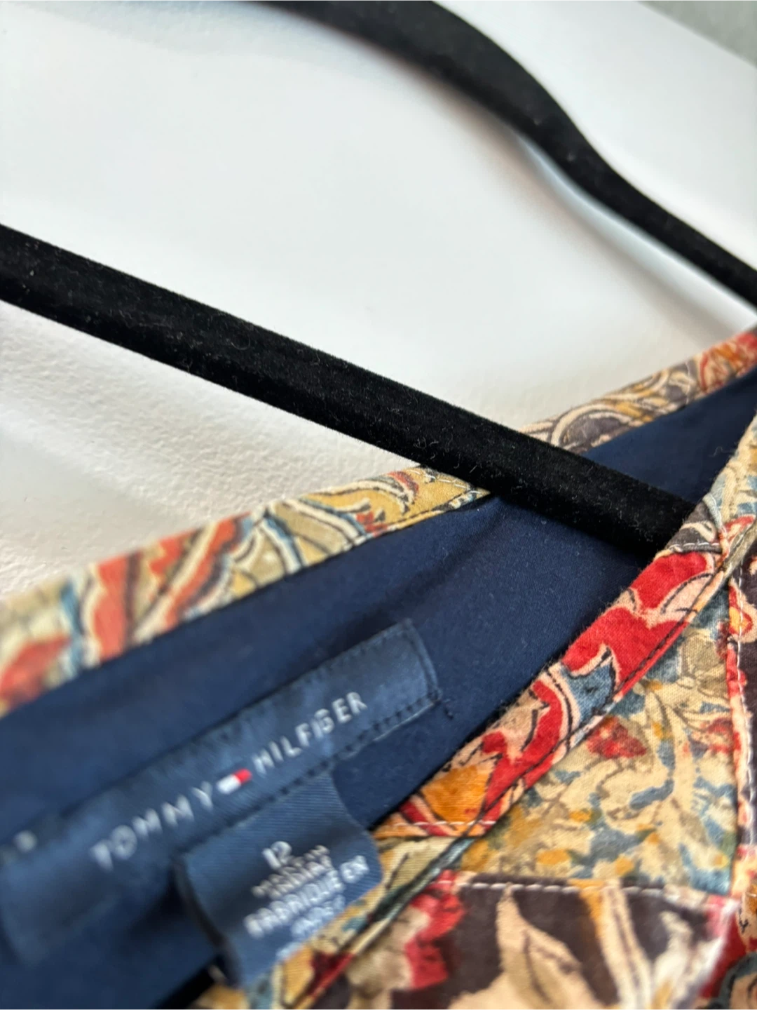Tommy Hilfiger Paisley Wrap Dress Size 12 - photo 5
