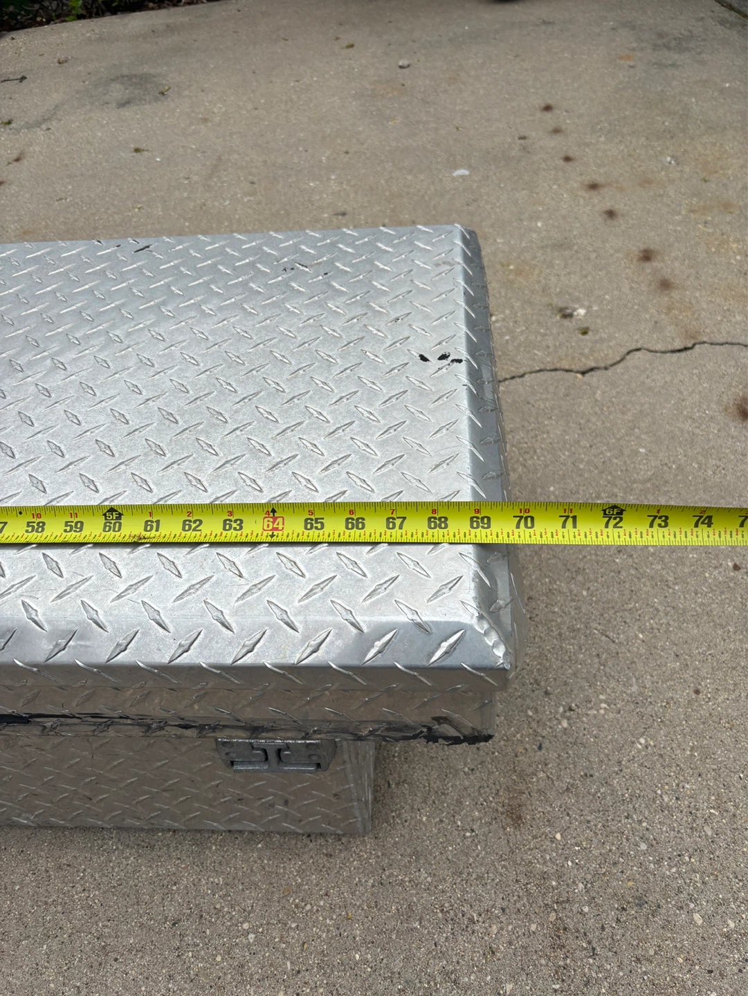 Diamond Plate Aluminum Truck Tool Box - photo 4