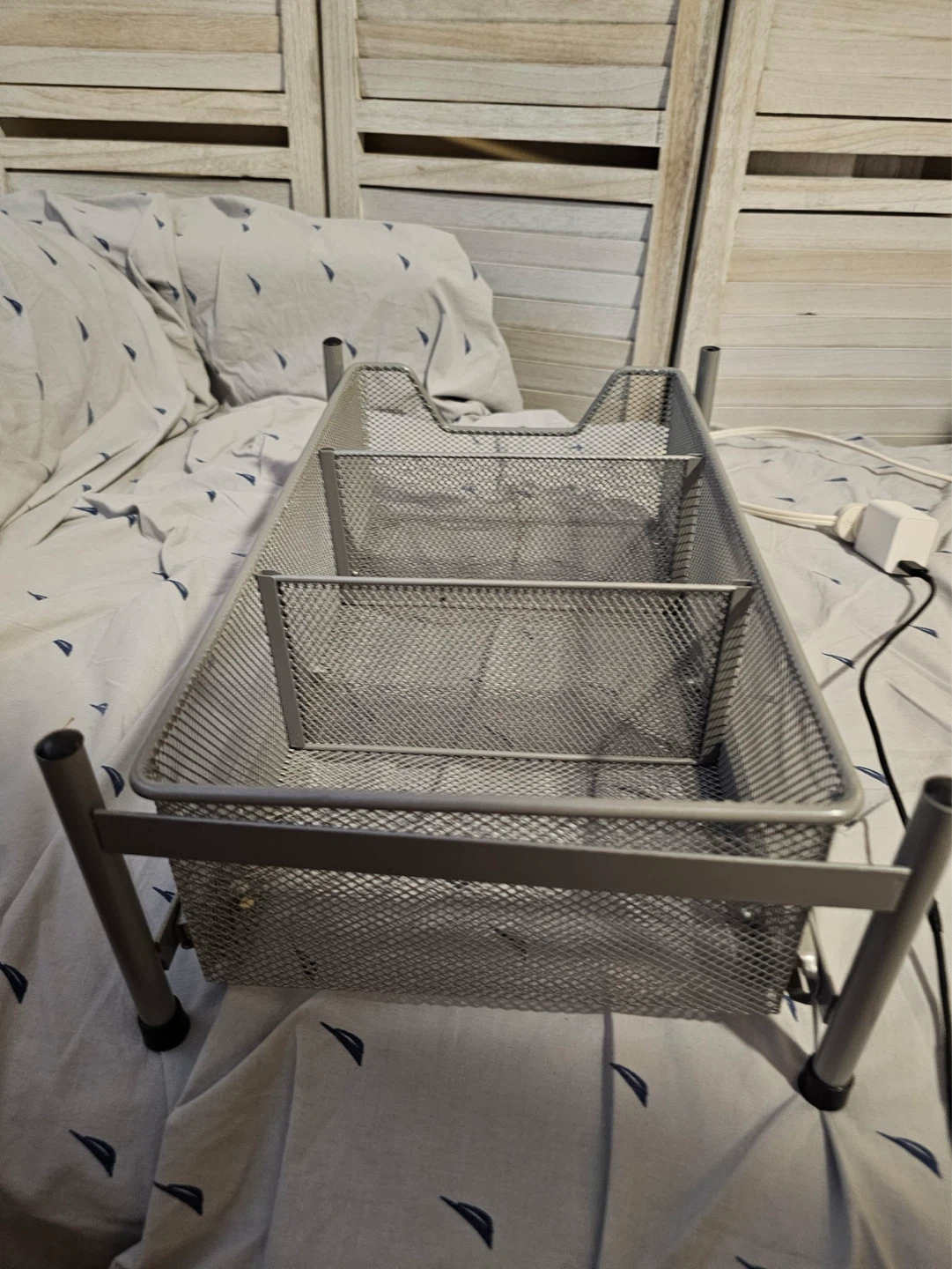 Mesh Desk Organizer with 3 Compartments - photo 2