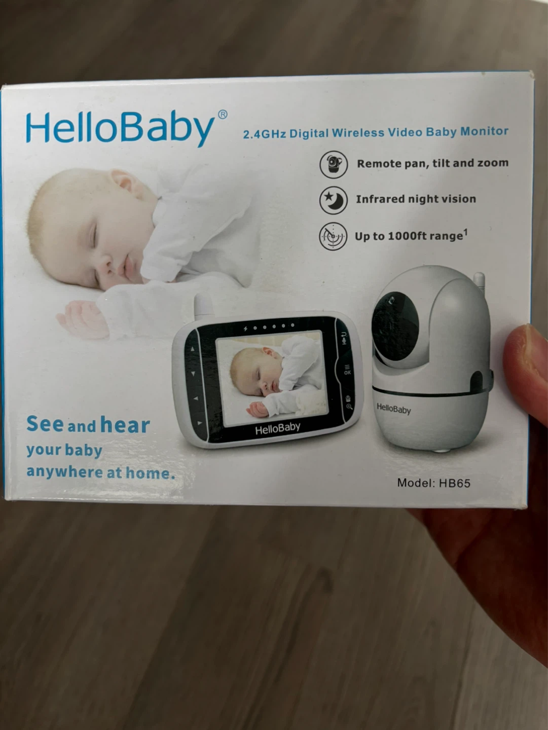 Used HelloBaby  Digital Wireless Video Baby Monitor 🌱