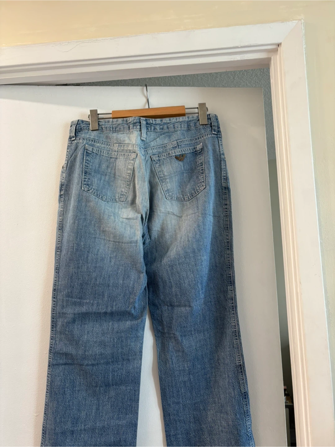 Armani Jeans AJ Distressed Blue Denim Pants Size 30 - photo 5