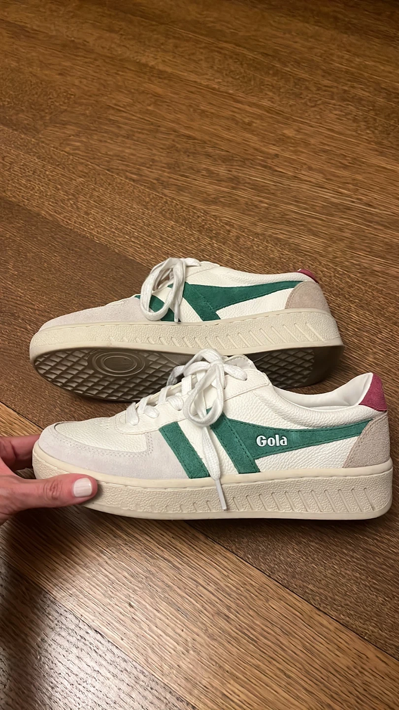 Gola White & Green Sneakers - photo 4