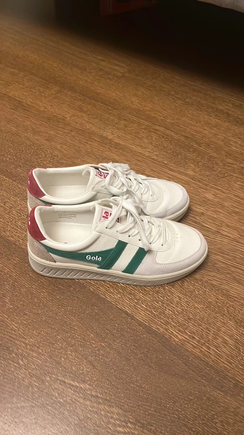 Gola White & Green Sneakers