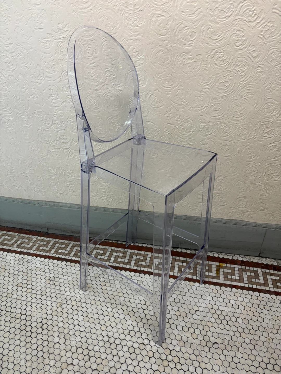 Clear Ghost Barstool - photo 5