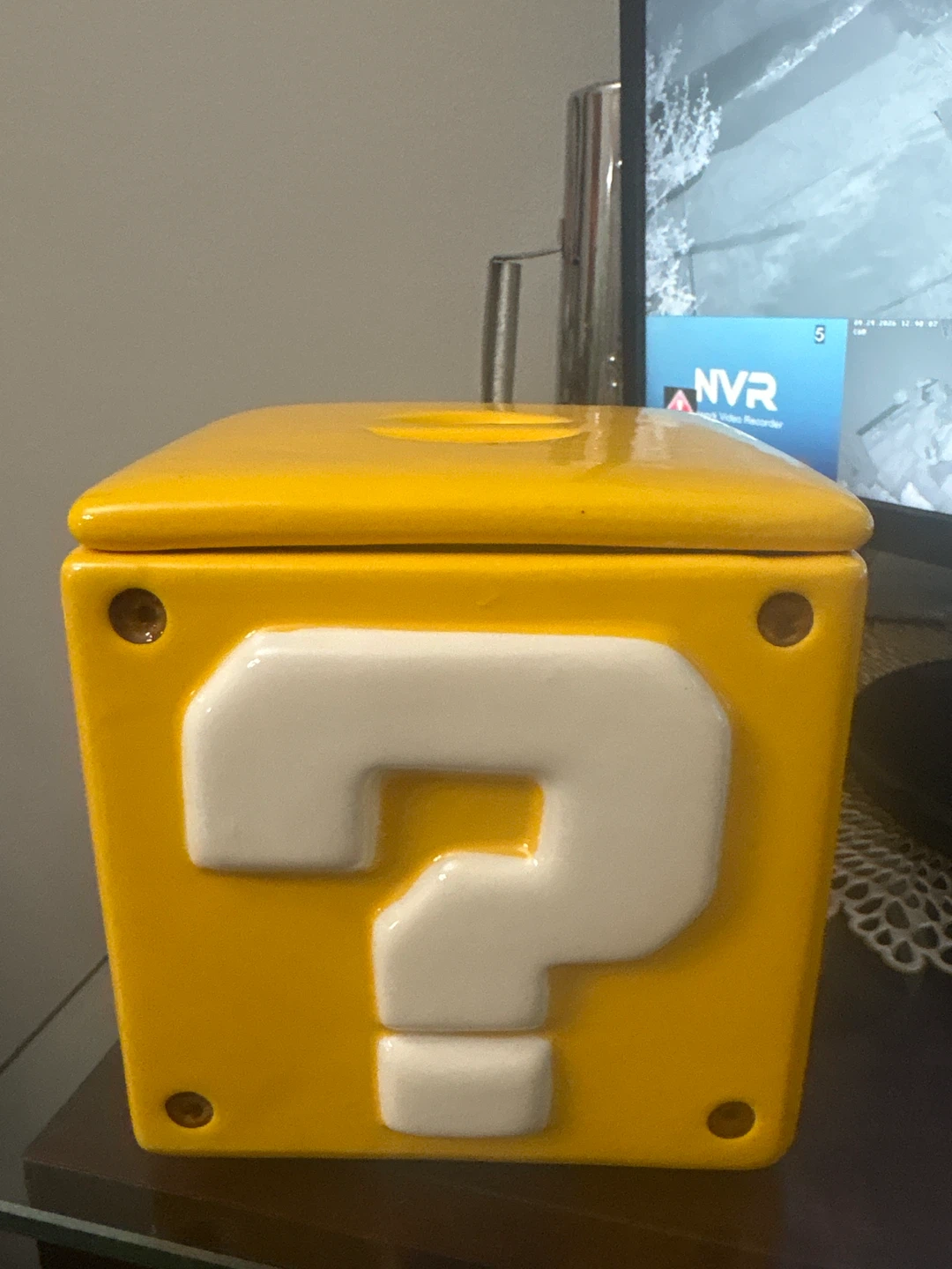 Mario Question Block Container