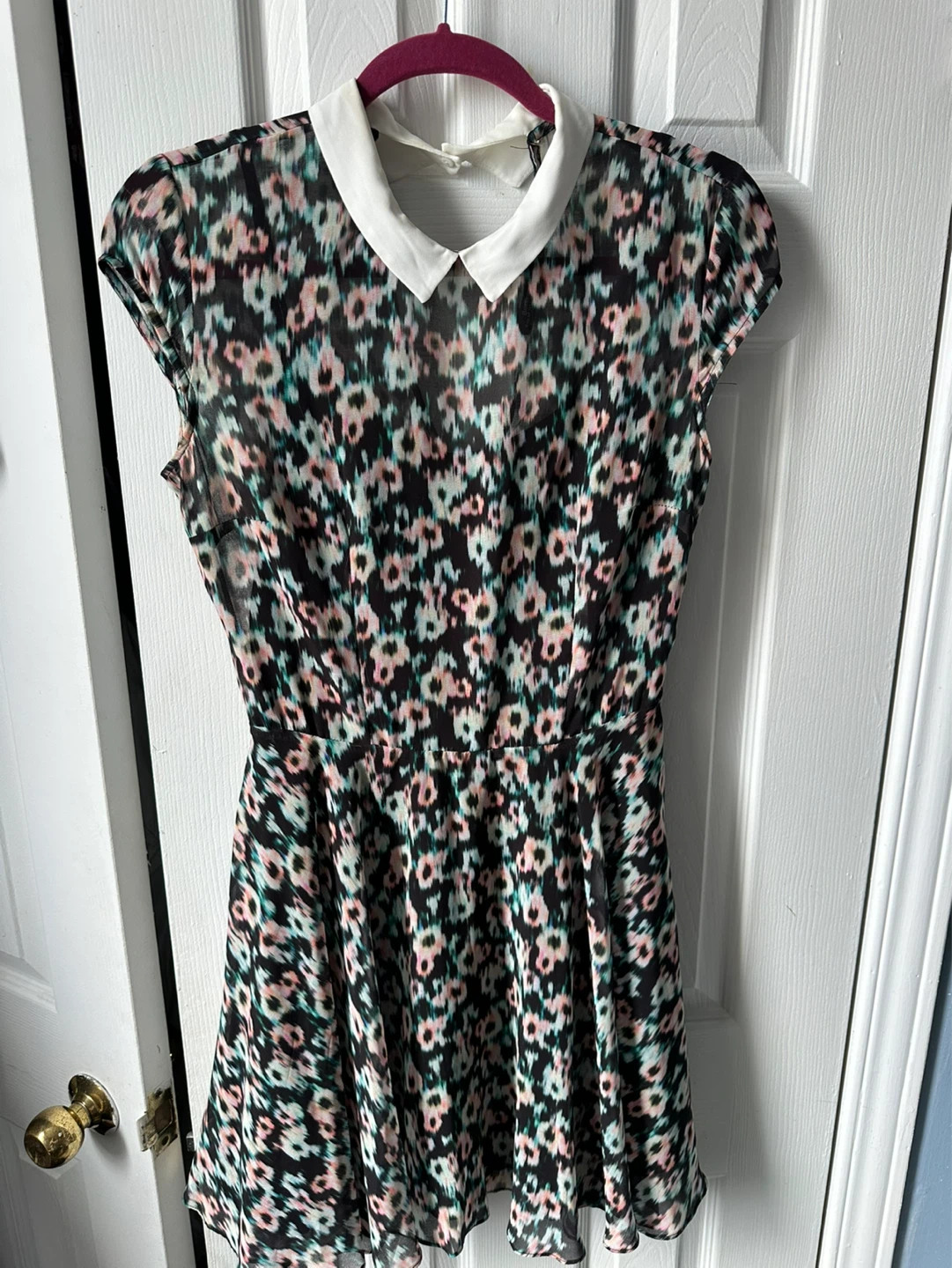 Bershka Floral Print Dress - Size M