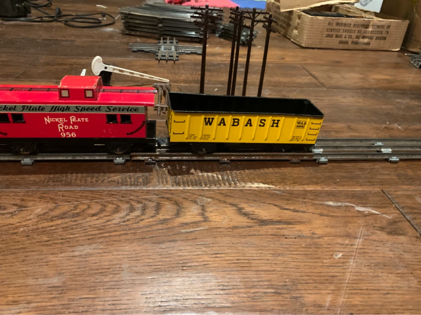Lionel O Gauge Nickel Plate Road Steam Locomotive Train Set - photo 4