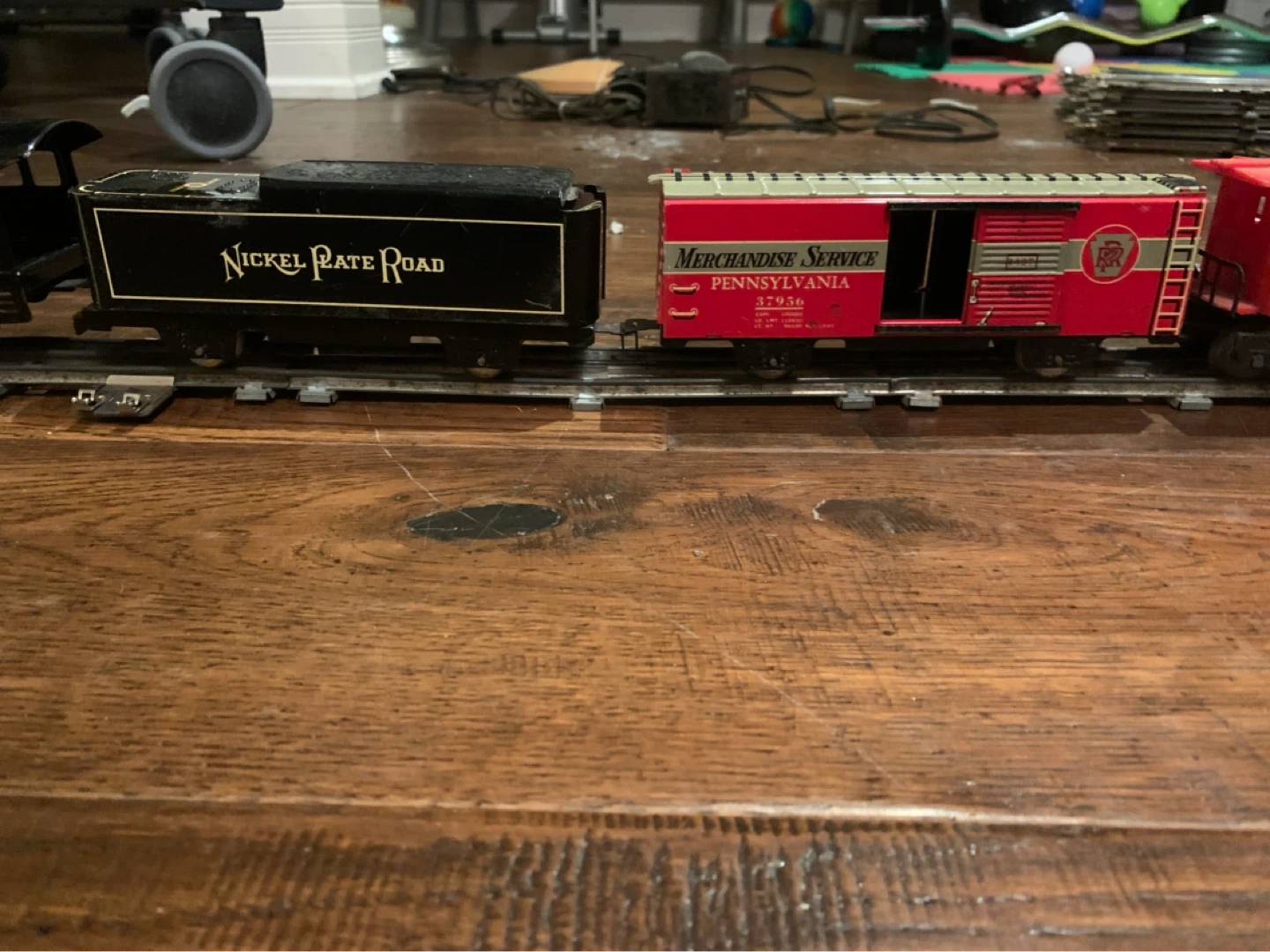 Lionel O Gauge Nickel Plate Road Steam Locomotive Train Set - photo 2